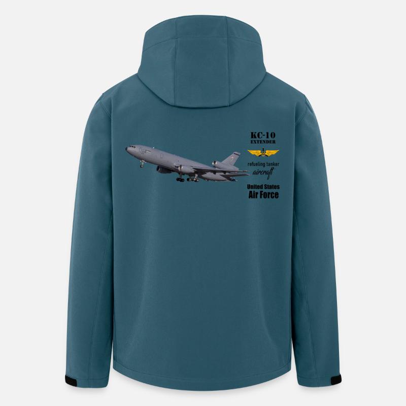 KC-10 Extender - Recycelte Männer Softshell-Jacke von Stanley/Stella - Dunkles Petrol