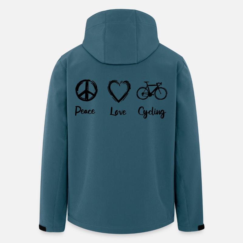 Cyclist routine - Men’s Recycled Softshell Jacket by Stanley/Stella - stargazer