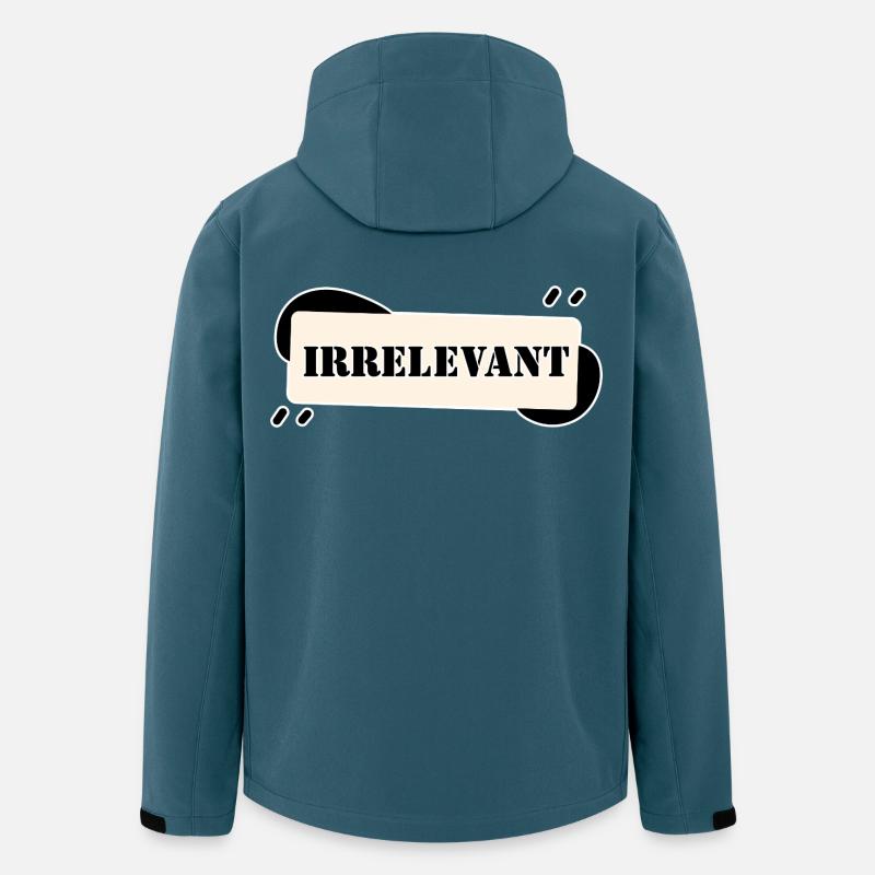 IRRELEVANT - Veste softshell homme en polyester recyclé Stanley/Stella - bleu pétrole foncé