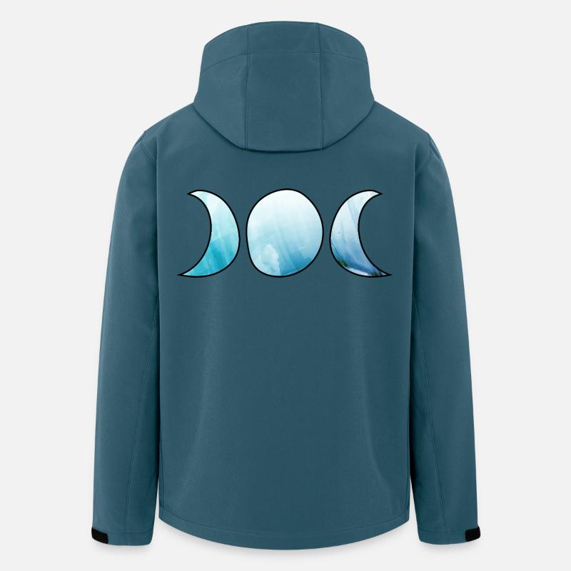 Moon Child Happy Easter Ostara Pagan - Men’s Recycled Softshell Jacket by Stanley/Stella - stargazer