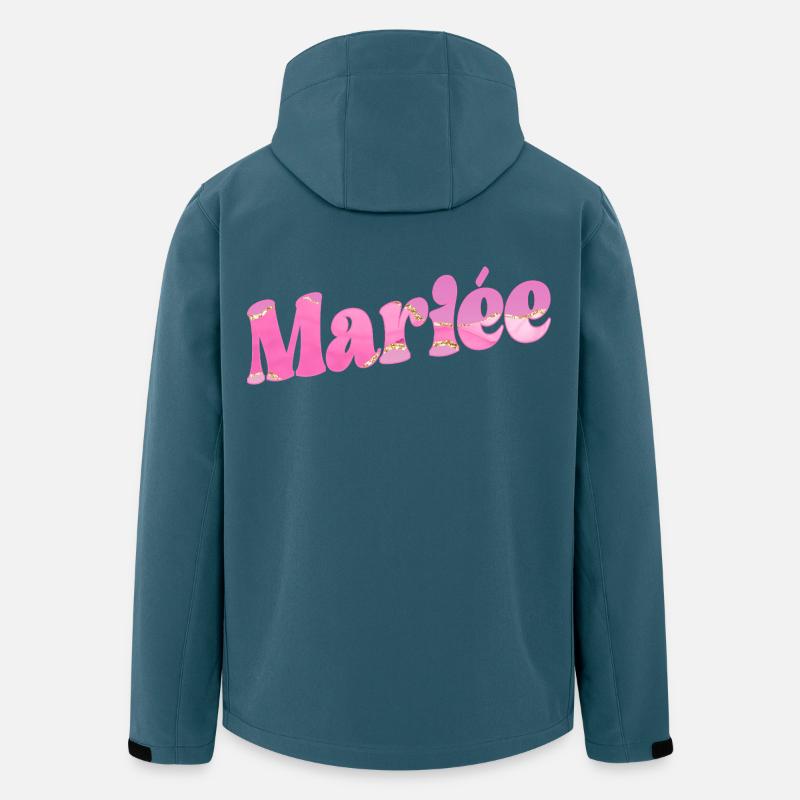 Brauthochzeit - Recycelte Männer Softshell-Jacke von Stanley/Stella - Dunkles Petrol