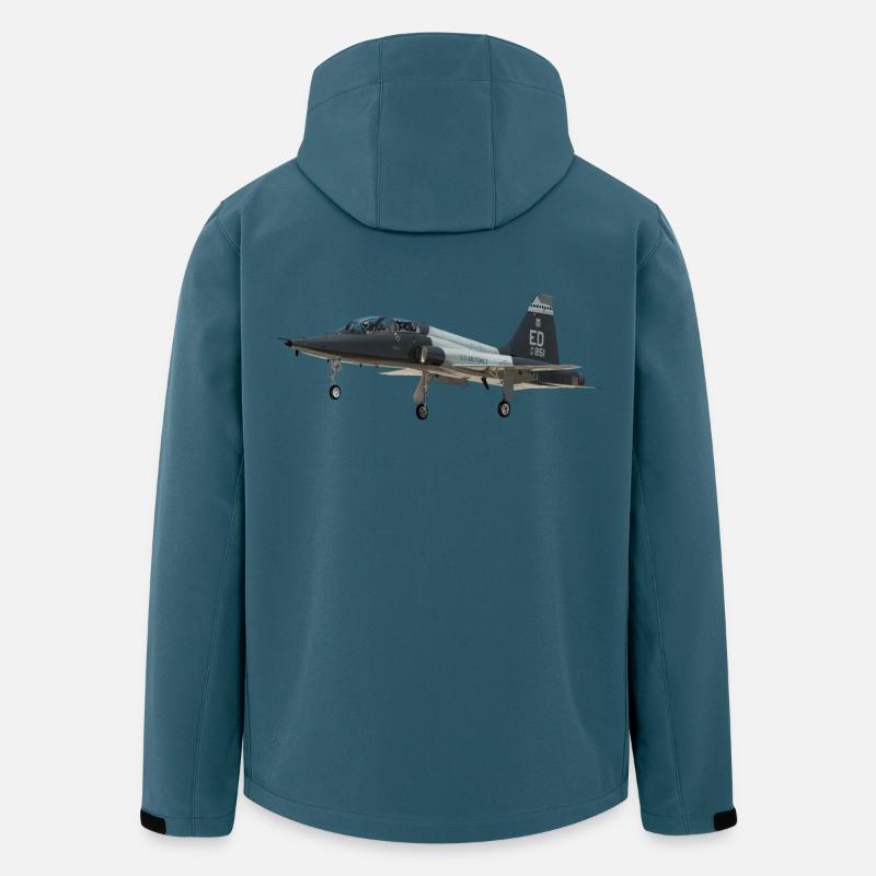 T-38C Talon - Recycelte Männer Softshell-Jacke von Stanley/Stella - Dunkles Petrol