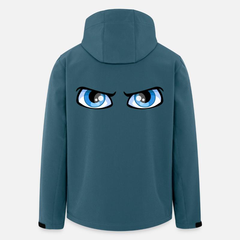 eyes - Recycelte Männer Softshell-Jacke von Stanley/Stella - Dunkles Petrol