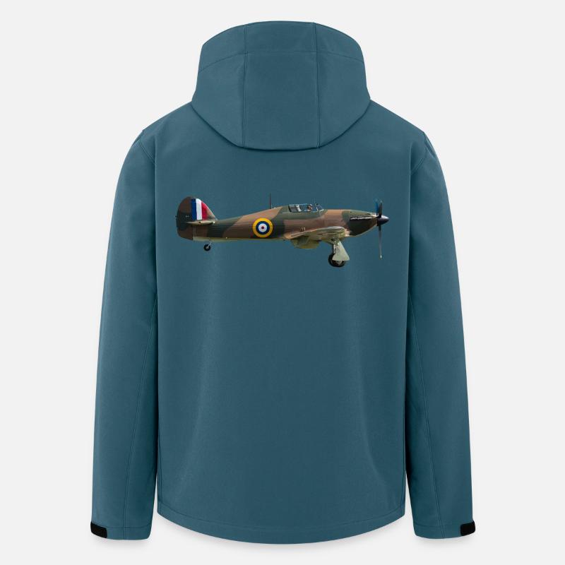 Hurricane - Recycelte Männer Softshell-Jacke von Stanley/Stella - Dunkles Petrol
