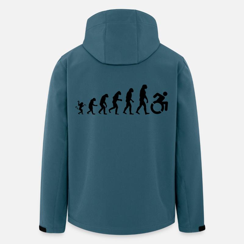 Wheelchair evolution * - Men’s Recycled Softshell Jacket by Stanley/Stella - stargazer