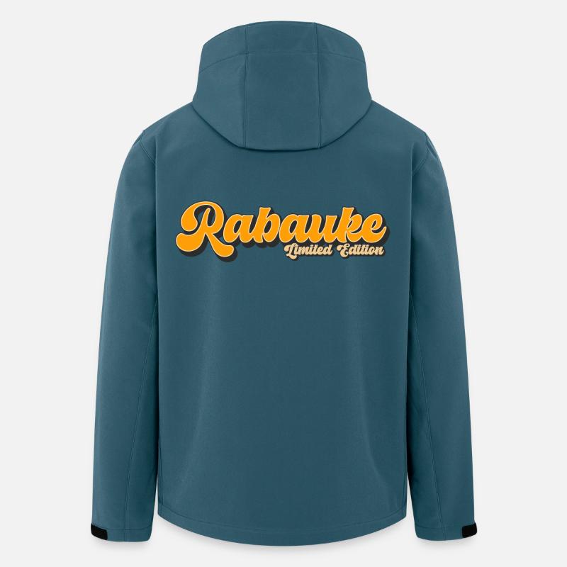 Rabauke Limited Edition - Recycelte Männer Softshell-Jacke von Stanley/Stella - Dunkles Petrol
