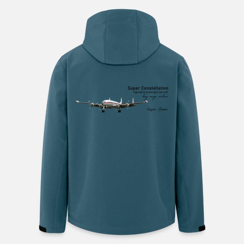 Super Constellation - Recycelte Männer Softshell-Jacke von Stanley/Stella - Dunkles Petrol