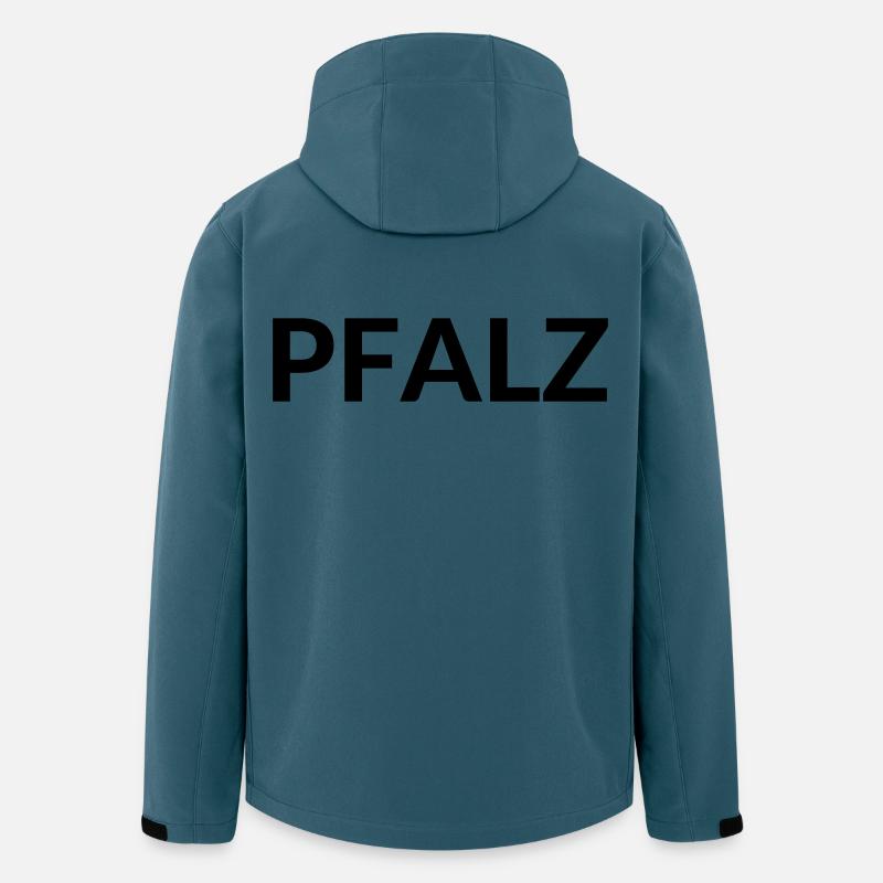 Pälzer - Recycelte Männer Softshell-Jacke von Stanley/Stella - Dunkles Petrol