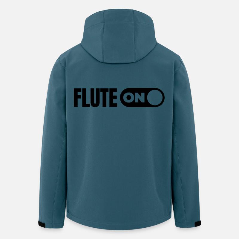 Turn on the flute - Men’s Recycled Softshell Jacket Discoverer by Stanley/Stella - stargazer