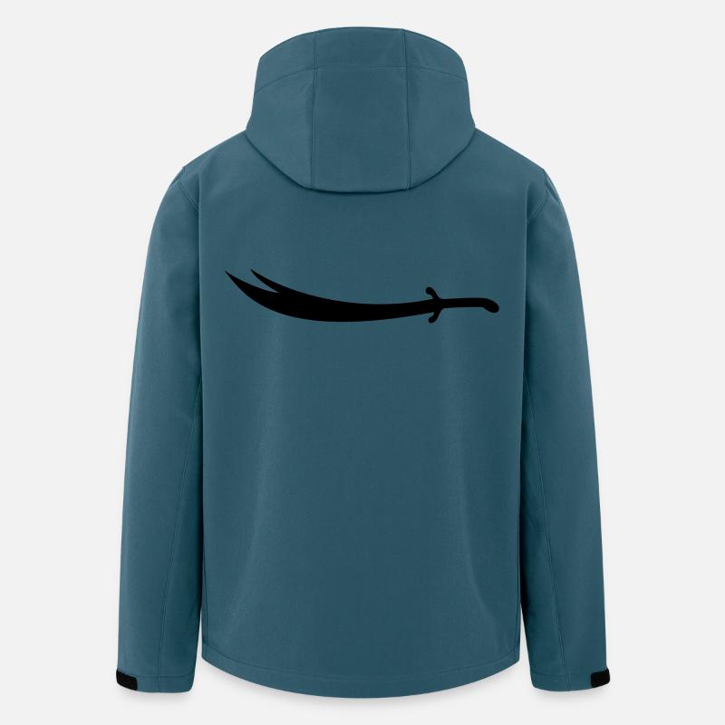 Ali Schwert Zülfikar - Recycelte Männer Softshell-Jacke von Stanley/Stella - Dunkles Petrol