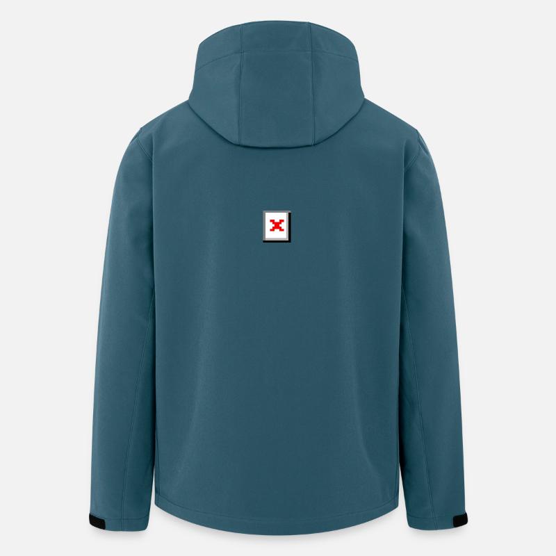 Image Not Found - Recycelte Männer Softshell-Jacke von Stanley/Stella - Dunkles Petrol