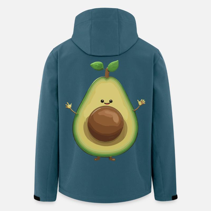 Avocado Sweet Funny Optimism Gift - Men’s Recycled Softshell Jacket by Stanley/Stella - stargazer