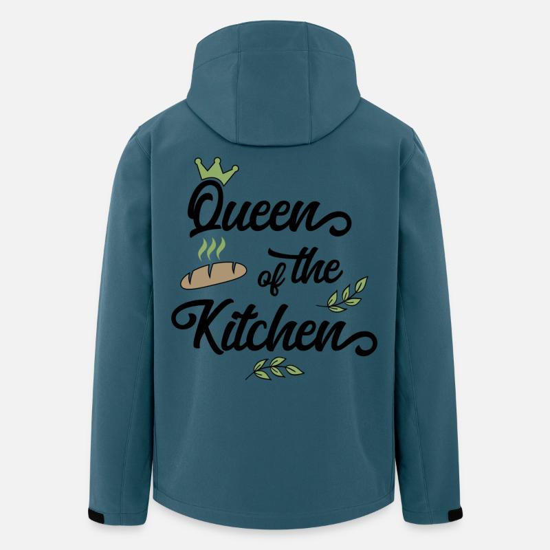Kochen - Recycelte Männer Softshell-Jacke von Stanley/Stella - Dunkles Petrol