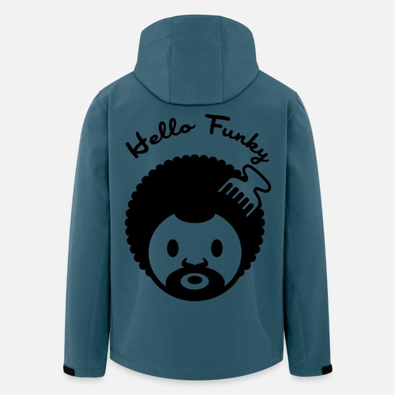 Hello funky - Men’s Recycled Softshell Jacket by Stanley/Stella - stargazer