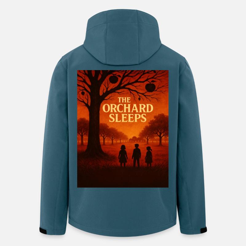 Der Obstgarten schläft - Recycelte Männer Softshell-Jacke von Stanley/Stella - Dunkles Petrol
