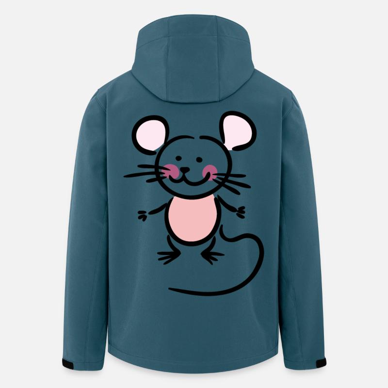 mouse - Men’s Recycled Softshell Jacket by Stanley/Stella - stargazer