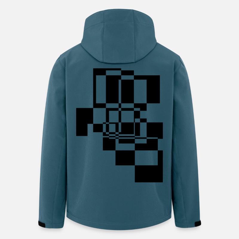 Abstract Shapes and Patterns Gift - Men’s Recycled Softshell Jacket by Stanley/Stella - stargazer