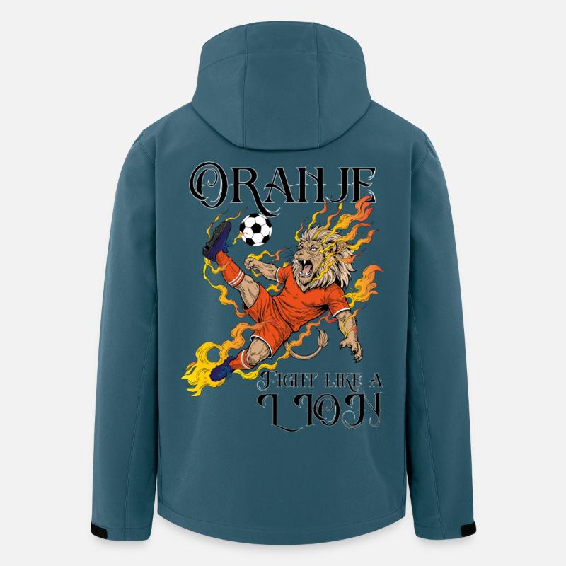 OranjeFlaL - Veste softshell homme en polyester recyclé Stanley/Stella - bleu pétrole foncé