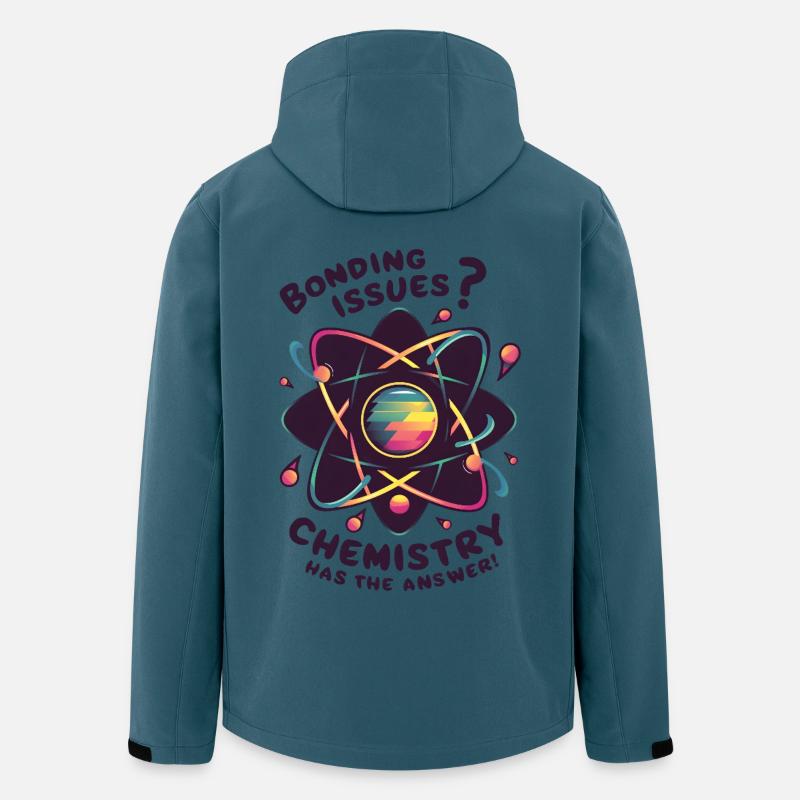 Bonding Issues? Chemistry Has the Answer - Men’s Recycled Softshell Jacket by Stanley/Stella - stargazer