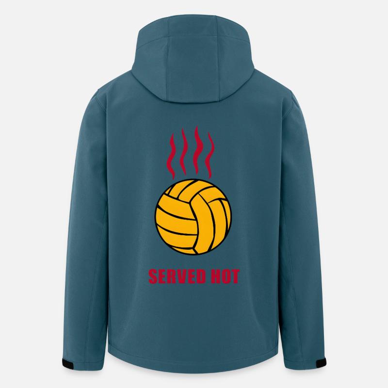 Served Hot - Recycelte Männer Softshell-Jacke von Stanley/Stella - Dunkles Petrol