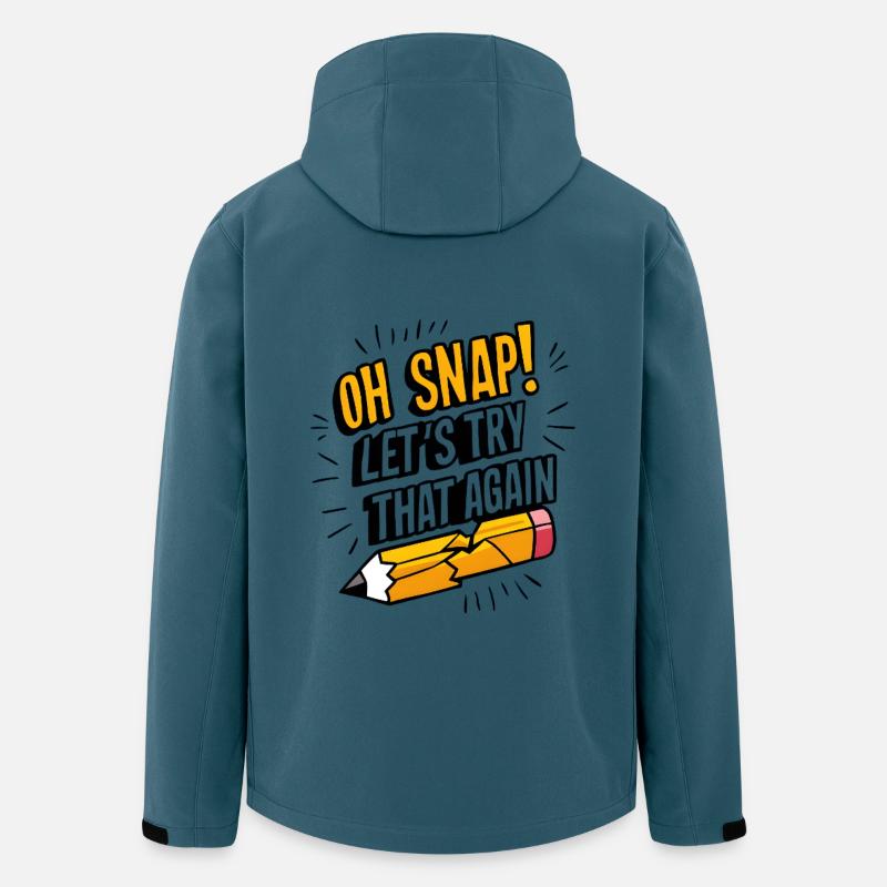 Oh Snap! Let's Try That Again - Men’s Recycled Softshell Jacket by Stanley/Stella - stargazer