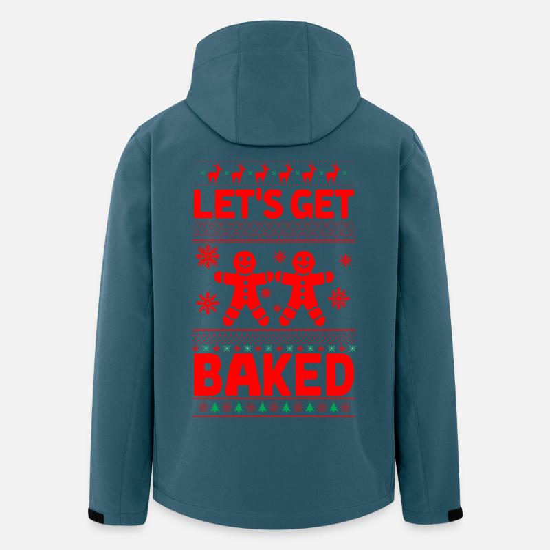 Lebkuchenmann - Recycelte Männer Softshell-Jacke von Stanley/Stella - Dunkles Petrol