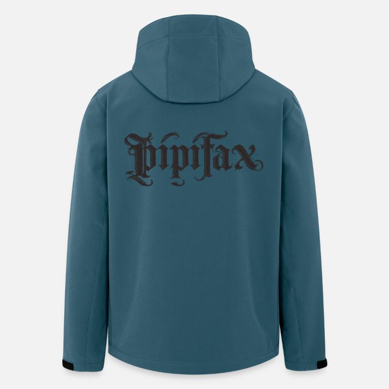 pipifax - Recycelte Männer Softshell-Jacke von Stanley/Stella - Dunkles Petrol
