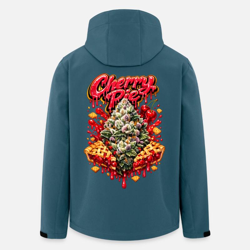 Cherry Pie Graffiti Print - Men’s Recycled Softshell Jacket by Stanley/Stella - stargazer