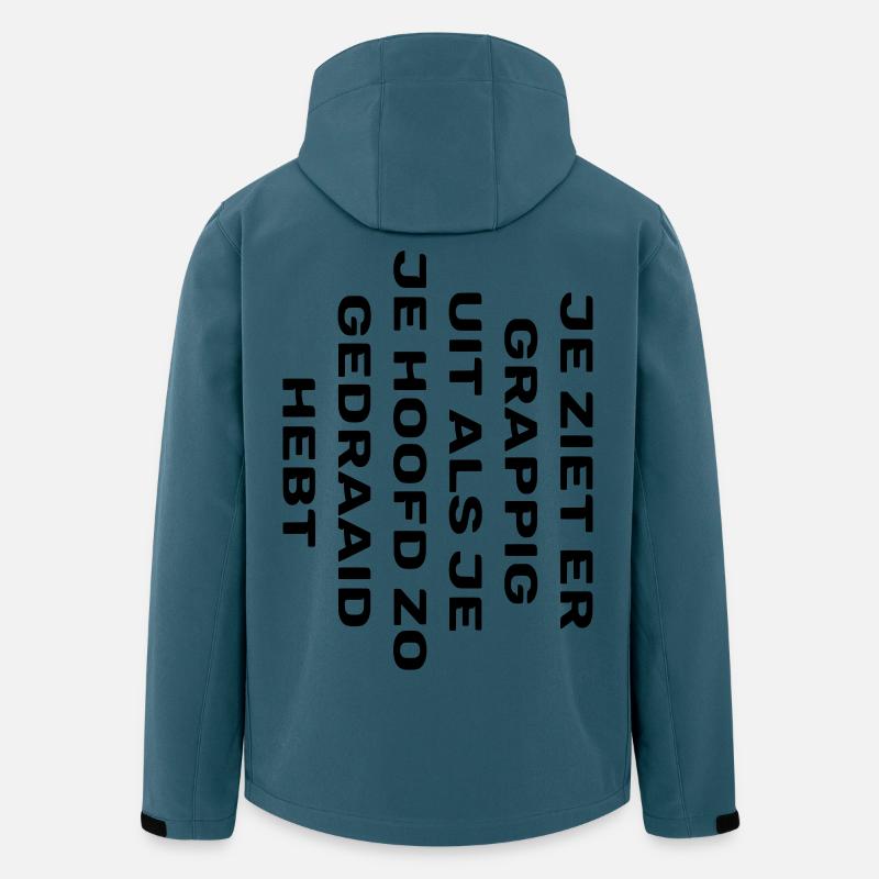 You look funny 002 - Men’s Recycled Softshell Jacket by Stanley/Stella - stargazer