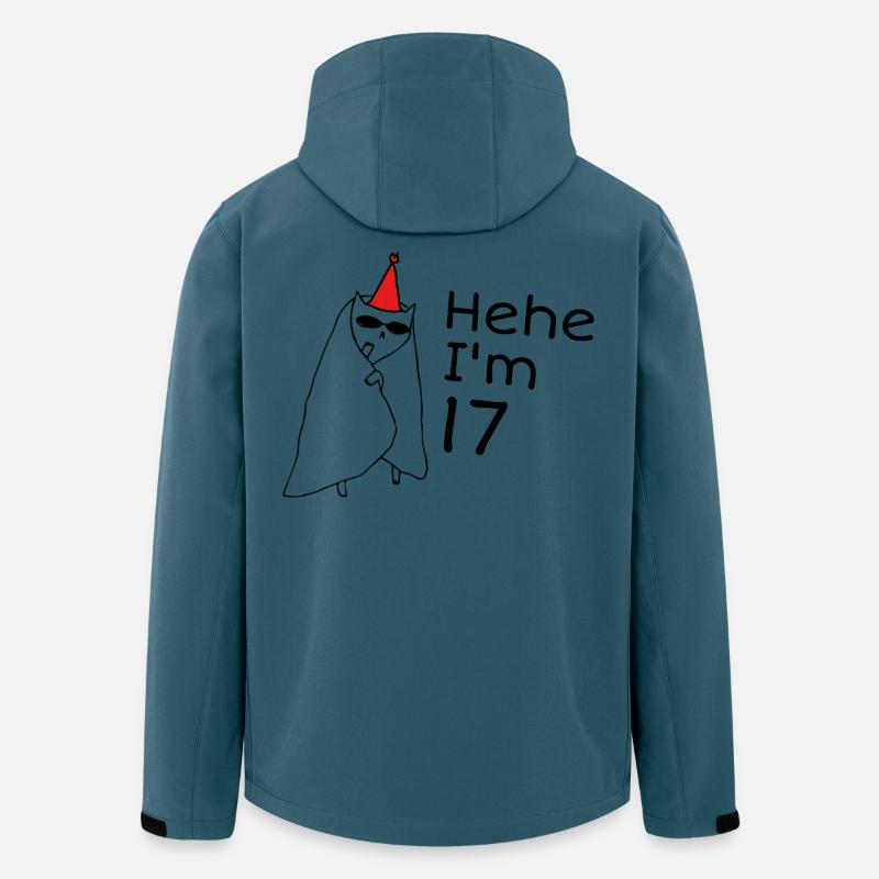 17-jähriges Jubiläum – 17-jähriges Jubiläumsgeschenk - Recycelte Männer Softshell-Jacke von Stanley/Stella - Dunkles Petrol