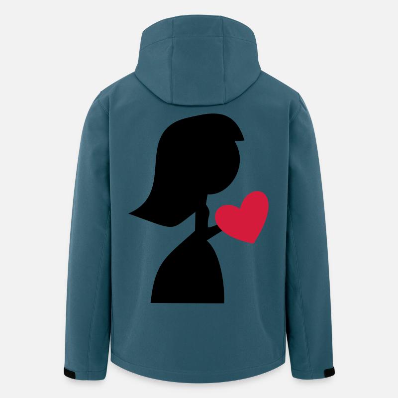 Braut - Recycelte Männer Softshell-Jacke von Stanley/Stella - Dunkles Petrol