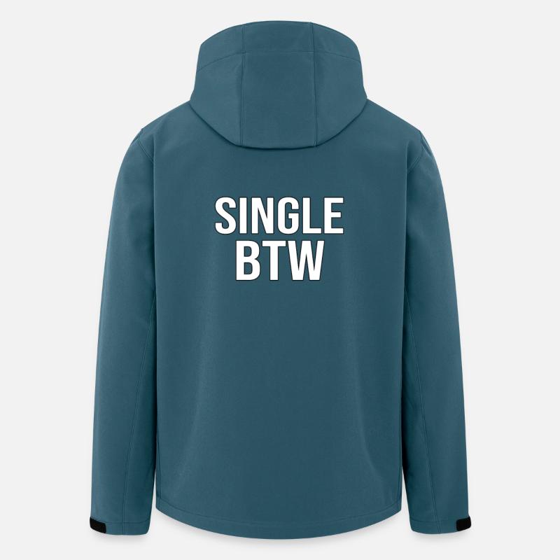 Simple BTW Bold Monochrome - Veste softshell homme en polyester recyclé Stanley/Stella - bleu pétrole foncé