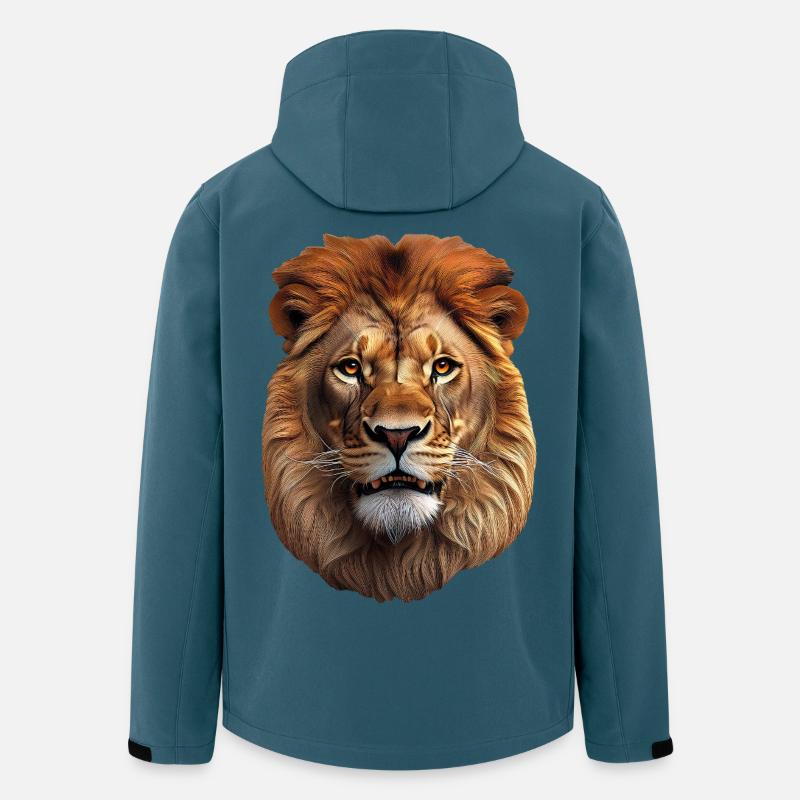 Loewe - Recycelte Männer Softshell-Jacke von Stanley/Stella - Dunkles Petrol