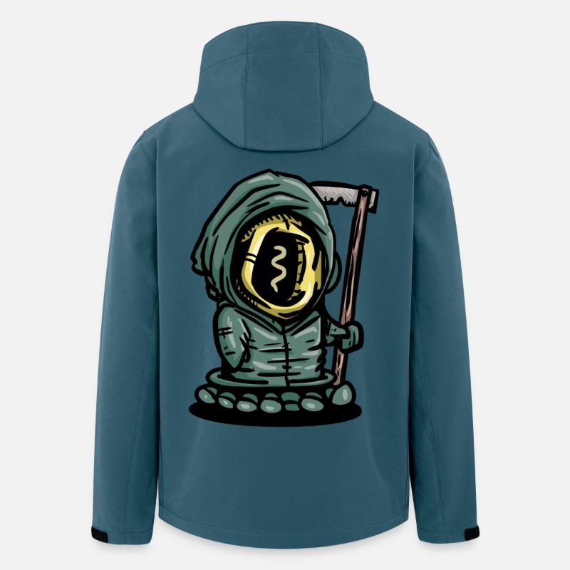 Ash-Eye with Ghost Axe - Men’s Recycled Softshell Jacket by Stanley/Stella - stargazer