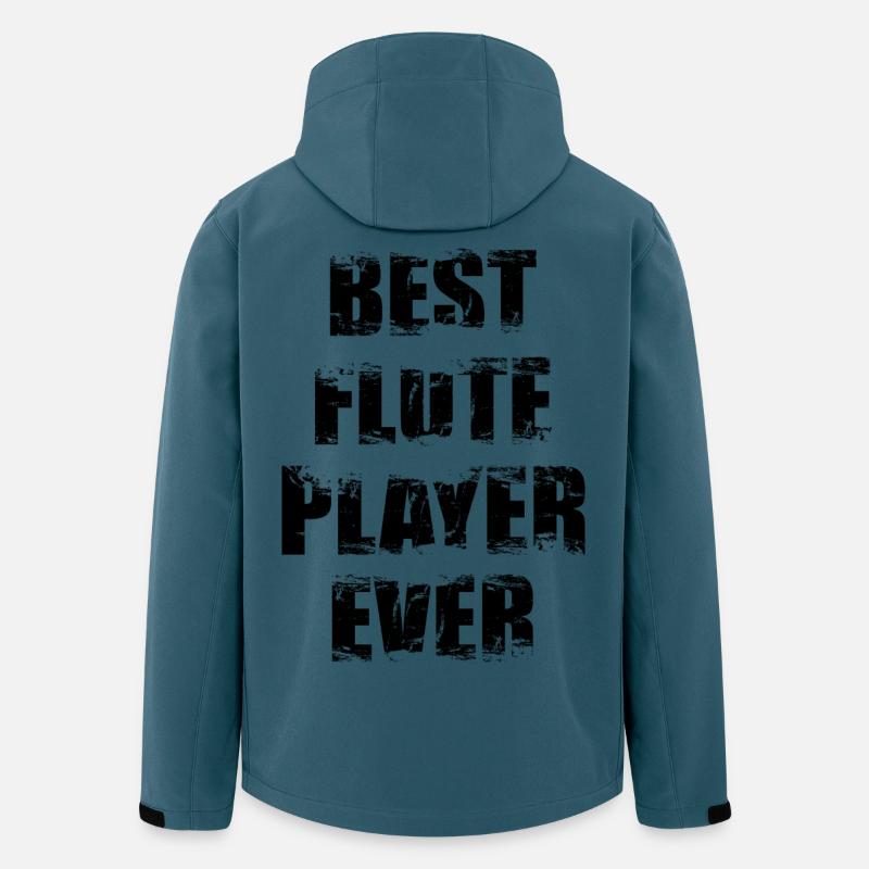 Flötenspieler - Recycelte Männer Softshell-Jacke von Stanley/Stella - Dunkles Petrol