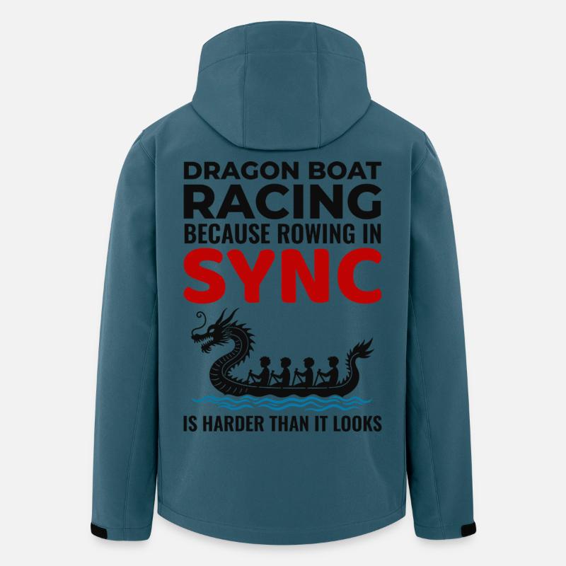 Synchronized Paddling Unity  - Men’s Recycled Softshell Jacket by Stanley/Stella - stargazer