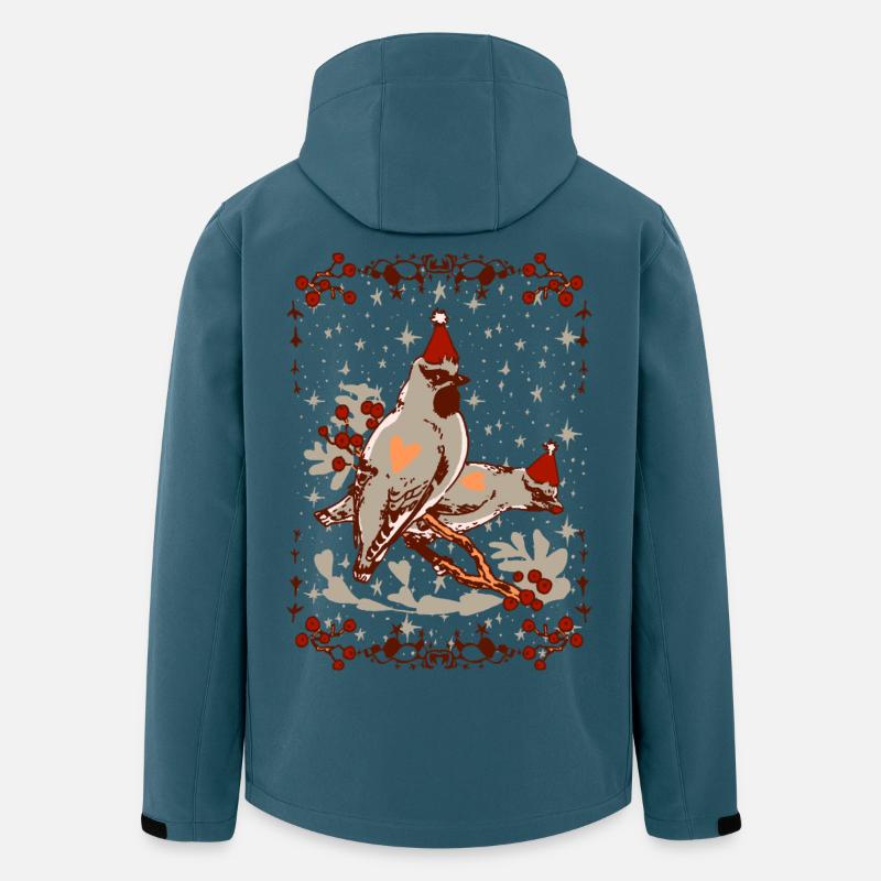 TILHET - Recycelte Männer Softshell-Jacke von Stanley/Stella - Dunkles Petrol