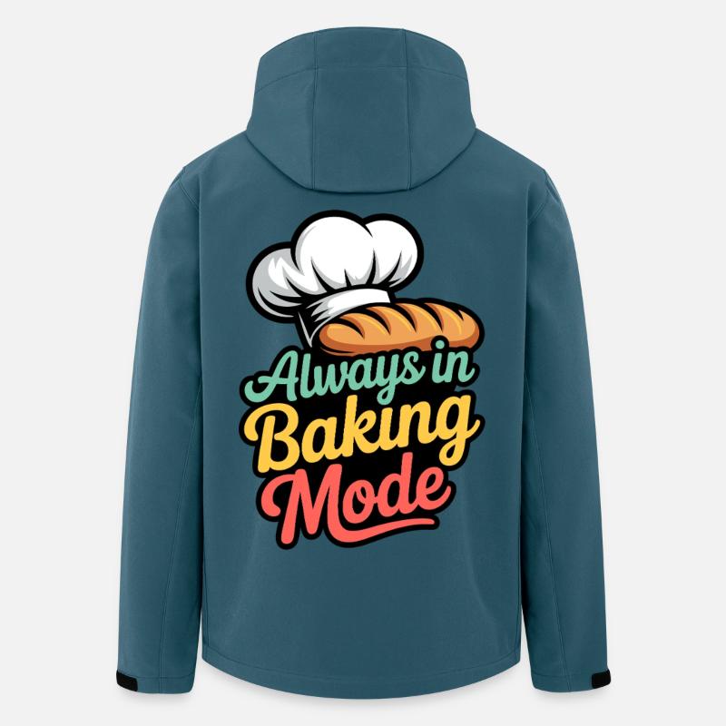 Always in Baking Mode - Recycelte Männer Softshell-Jacke von Stanley/Stella - Dunkles Petrol