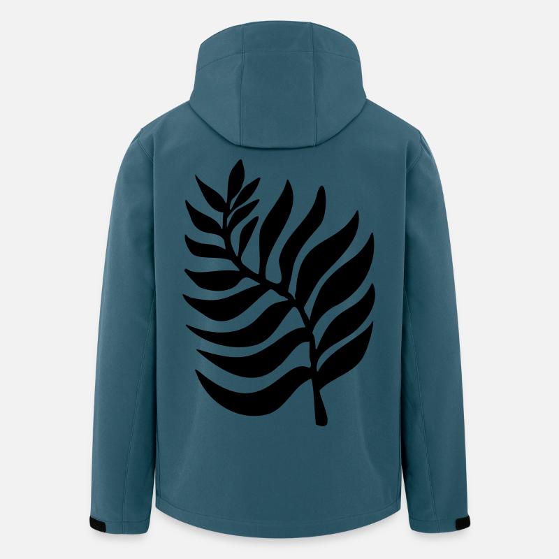 Pflanze Pflanzen - Recycelte Männer Softshell-Jacke von Stanley/Stella - Dunkles Petrol