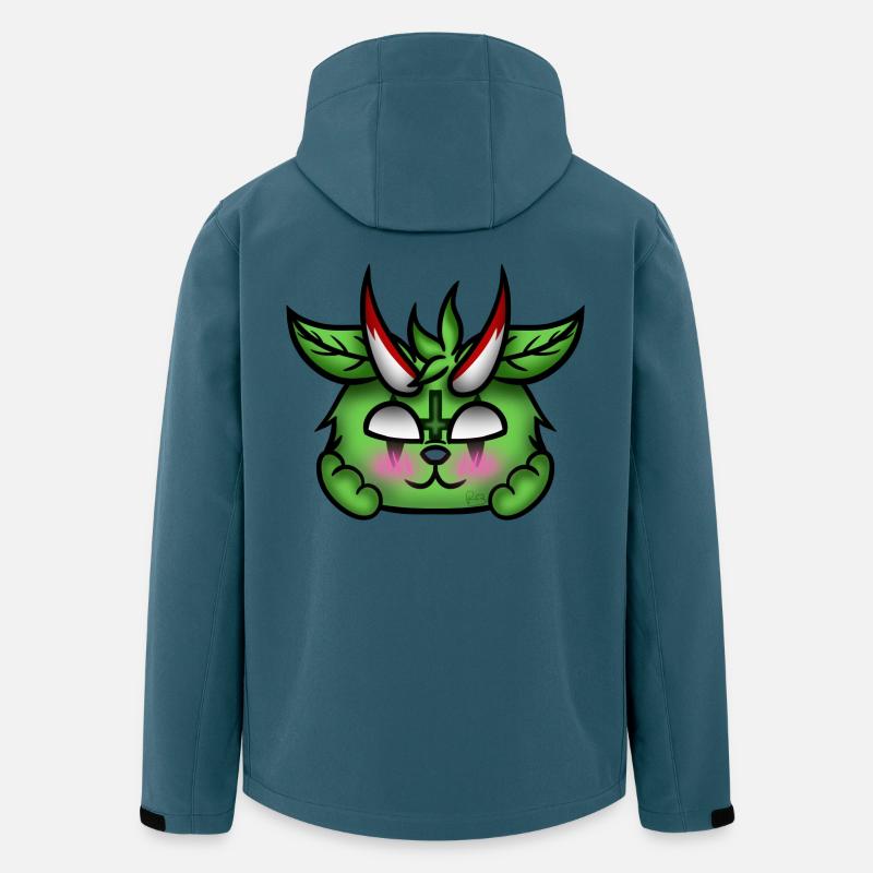 Errötender Dämon! - Recycelte Männer Softshell-Jacke von Stanley/Stella - Dunkles Petrol