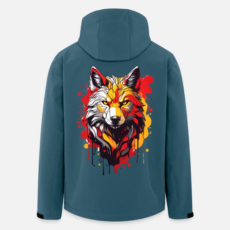 Cool Wolf - Men’s Recycled Softshell Jacket by Stanley/Stella - stargazer
