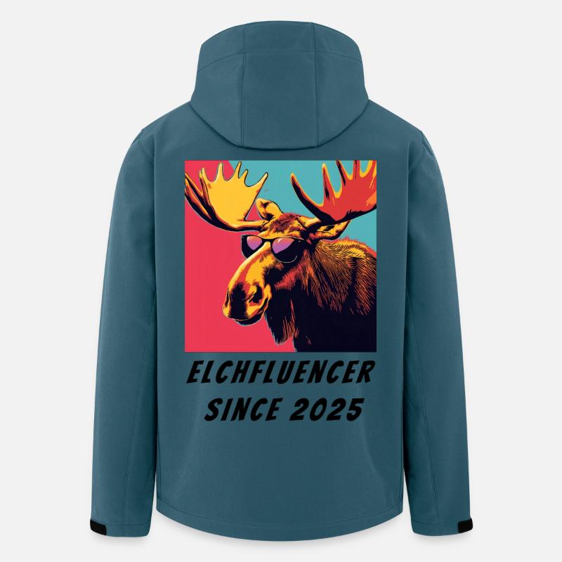Emil - Elchfluencer since 2025 - Men’s Recycled Softshell Jacket by Stanley/Stella - stargazer