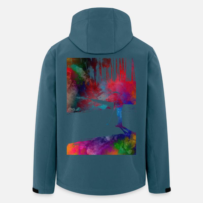 Golf player #golf - Men’s Recycled Softshell Jacket by Stanley/Stella - stargazer