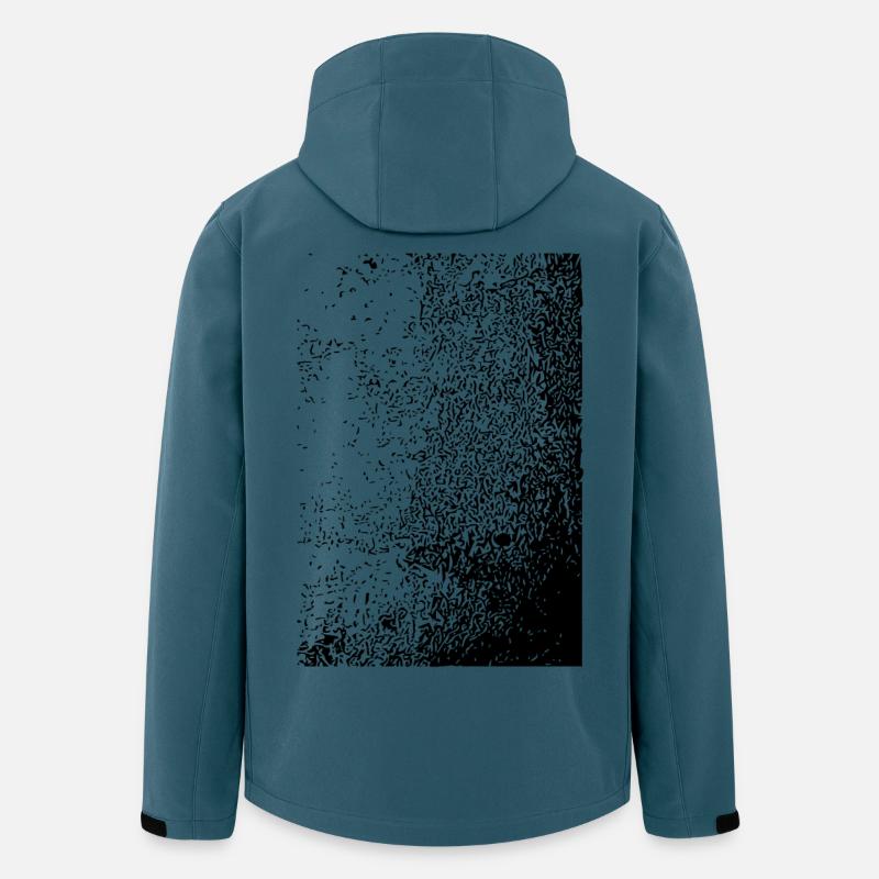 Abstract design - Men’s Recycled Softshell Jacket by Stanley/Stella - stargazer