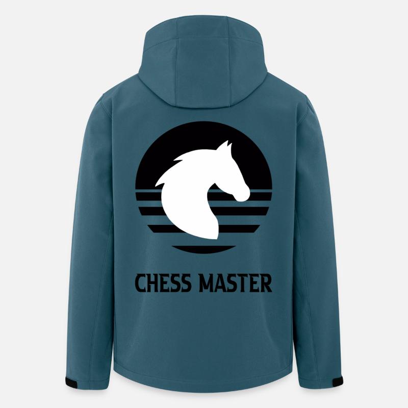 Chess - Recycelte Männer Softshell-Jacke von Stanley/Stella - Dunkles Petrol