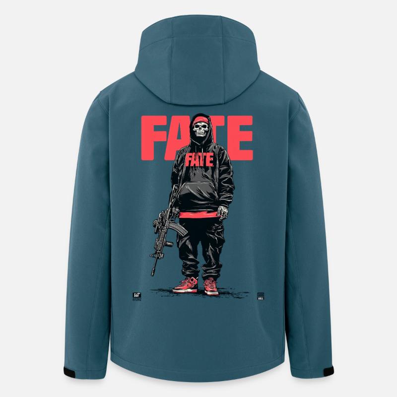 Fate Skeleton - Men’s Recycled Softshell Jacket Discoverer by Stanley/Stella - stargazer