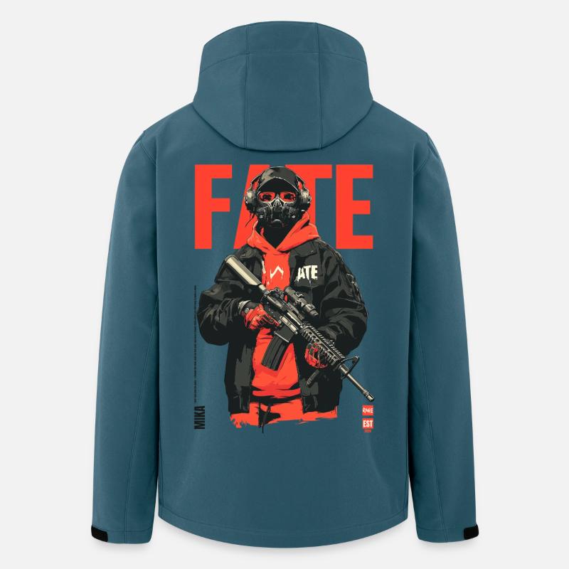 Tactical Guy - Recycelte Männer Softshell-Jacke von Stanley/Stella - Dunkles Petrol