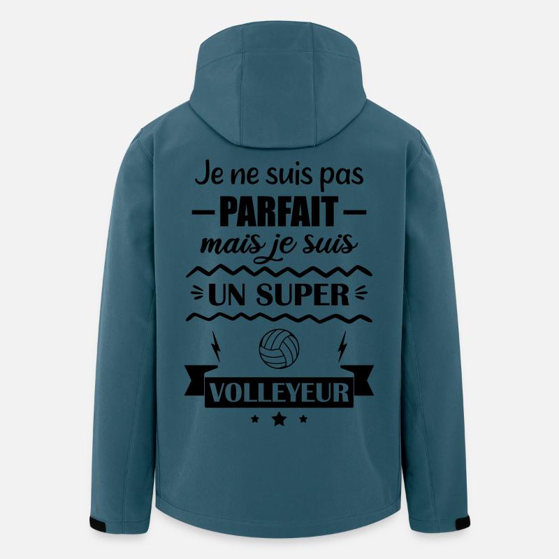 Super Volleyball Player Sport Beach Volleyball - Men’s Recycled Softshell Jacket by Stanley/Stella - stargazer