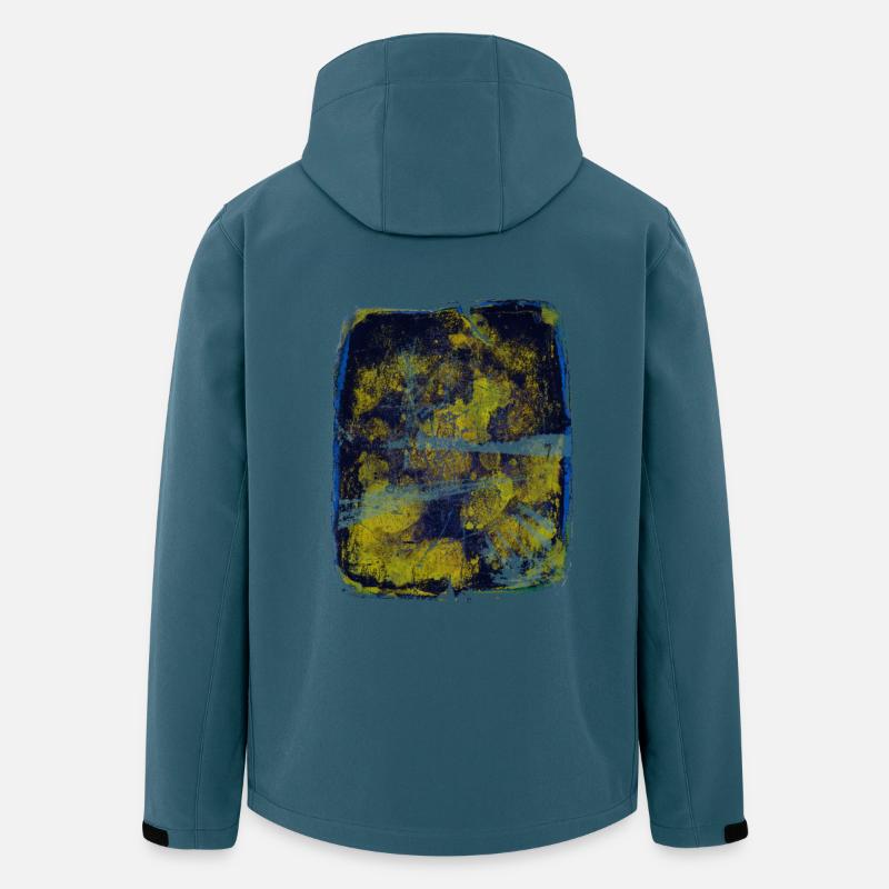 Bench with lime tree - Men’s Recycled Softshell Jacket by Stanley/Stella - stargazer
