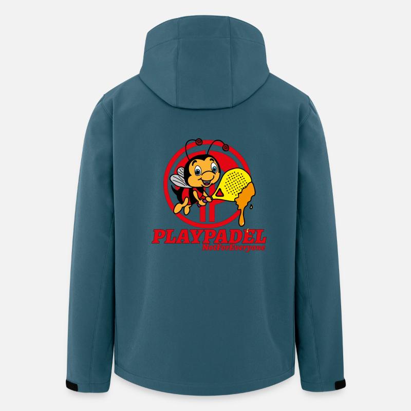 Ape Padel Exklusiv - Recycelte Männer Softshell-Jacke von Stanley/Stella - Dunkles Petrol